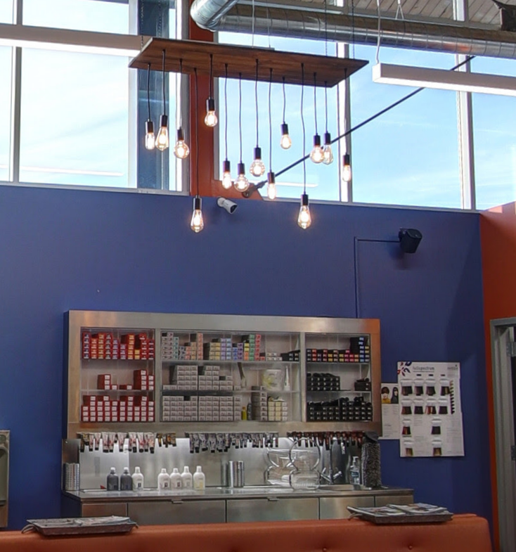 Hanging Wood Chandelier