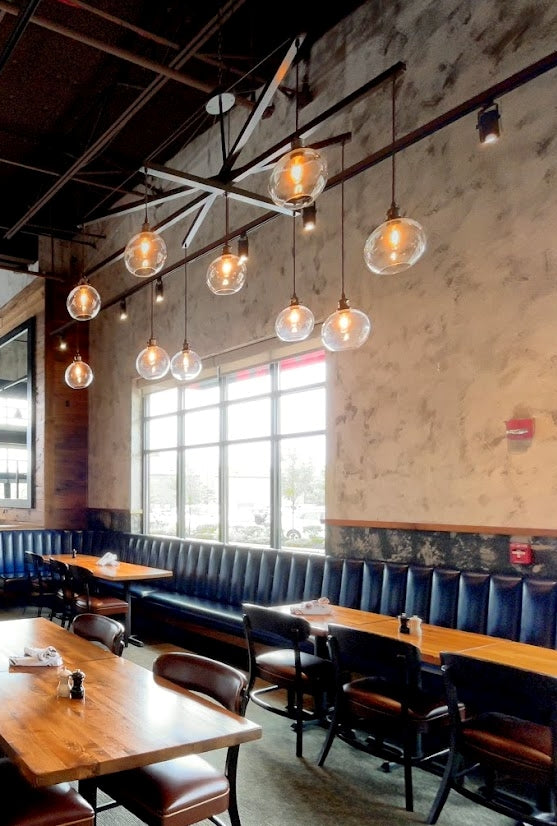 Custom Rotating Star Pendant Chandelier