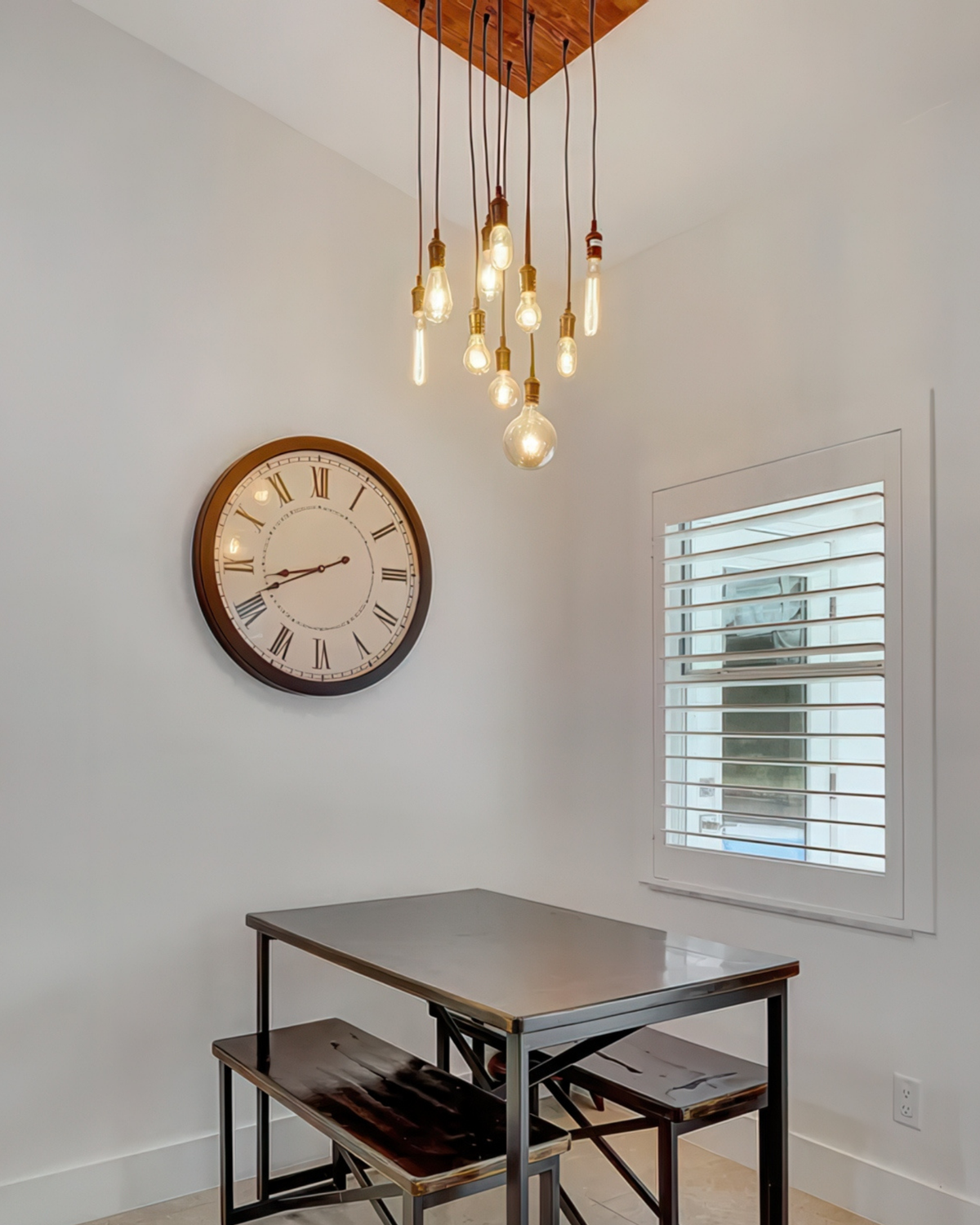 Small Square Dining Chandelier