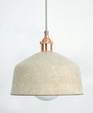 Khaki 10" Dome Felt Shade