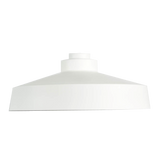 White 16" Industrial Shade