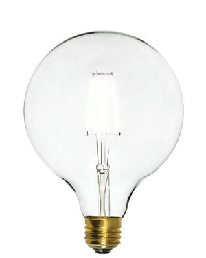 Bulb: LED - Clear 5" Globe Mix Match Lighting 