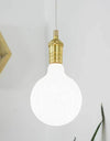 Bulb: LED - White 5" Globe Mix Match Lighting 