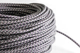 Grey Tweed Fabric Cord by the Foot Hangout Lighting 